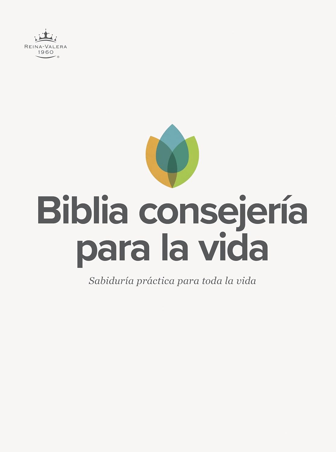RVR 1960 Biblia Consejería para la vida, azul pizarra, símil piel