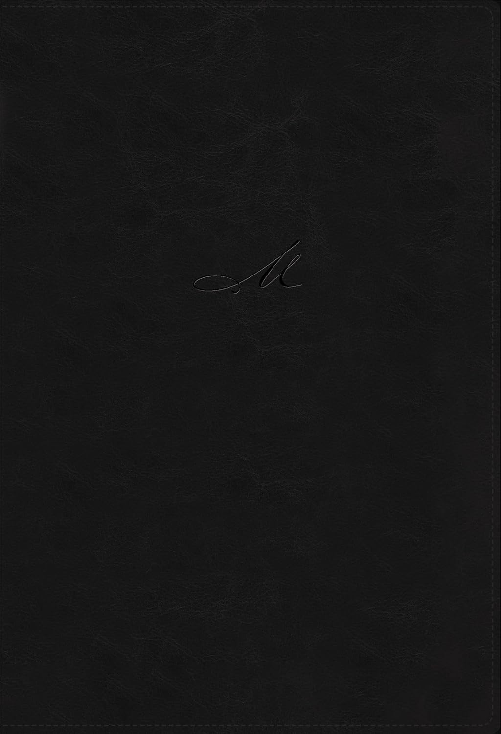 NBLA, Biblia de Estudio MacArthur, Leathersoft, Negro, Interior a dos colores