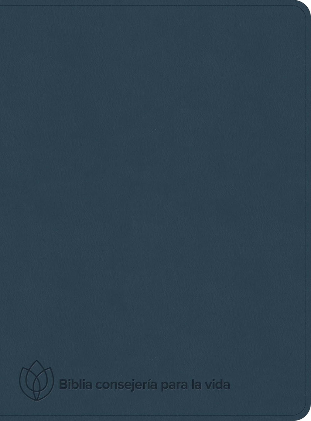 RVR 1960 Biblia Consejería para la vida, azul pizarra, símil piel