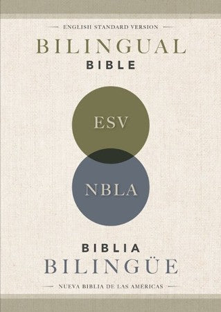 ESV/NBLA, Bilingual Bible, Leathersoft, Grey