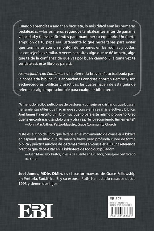 Aconsejando con Confianza: Una guía rápida para consejeros y discipuladores bíblicos